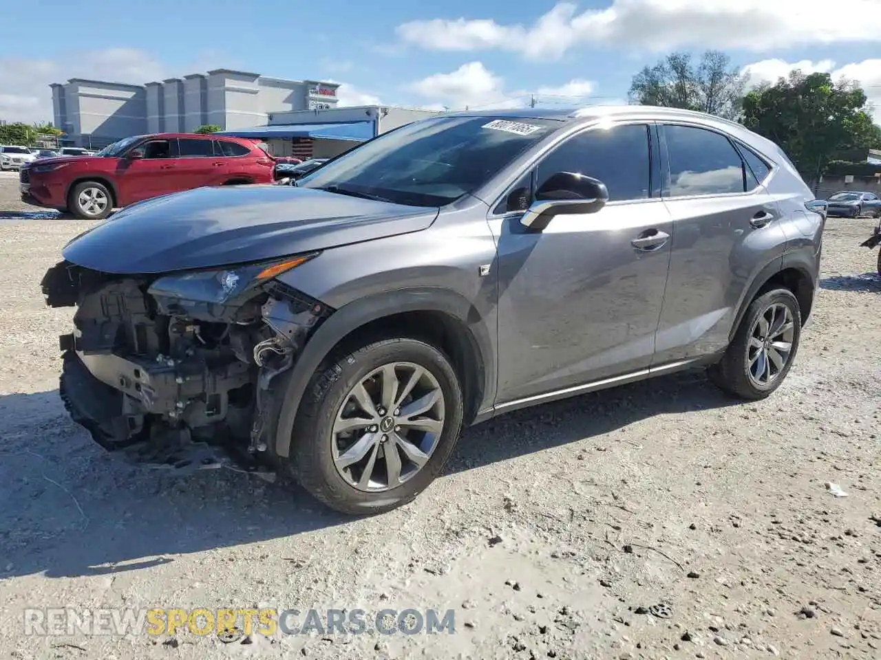 1 Photograph of a damaged car JTJSARBZXM2195733 LEXUS NX 2021