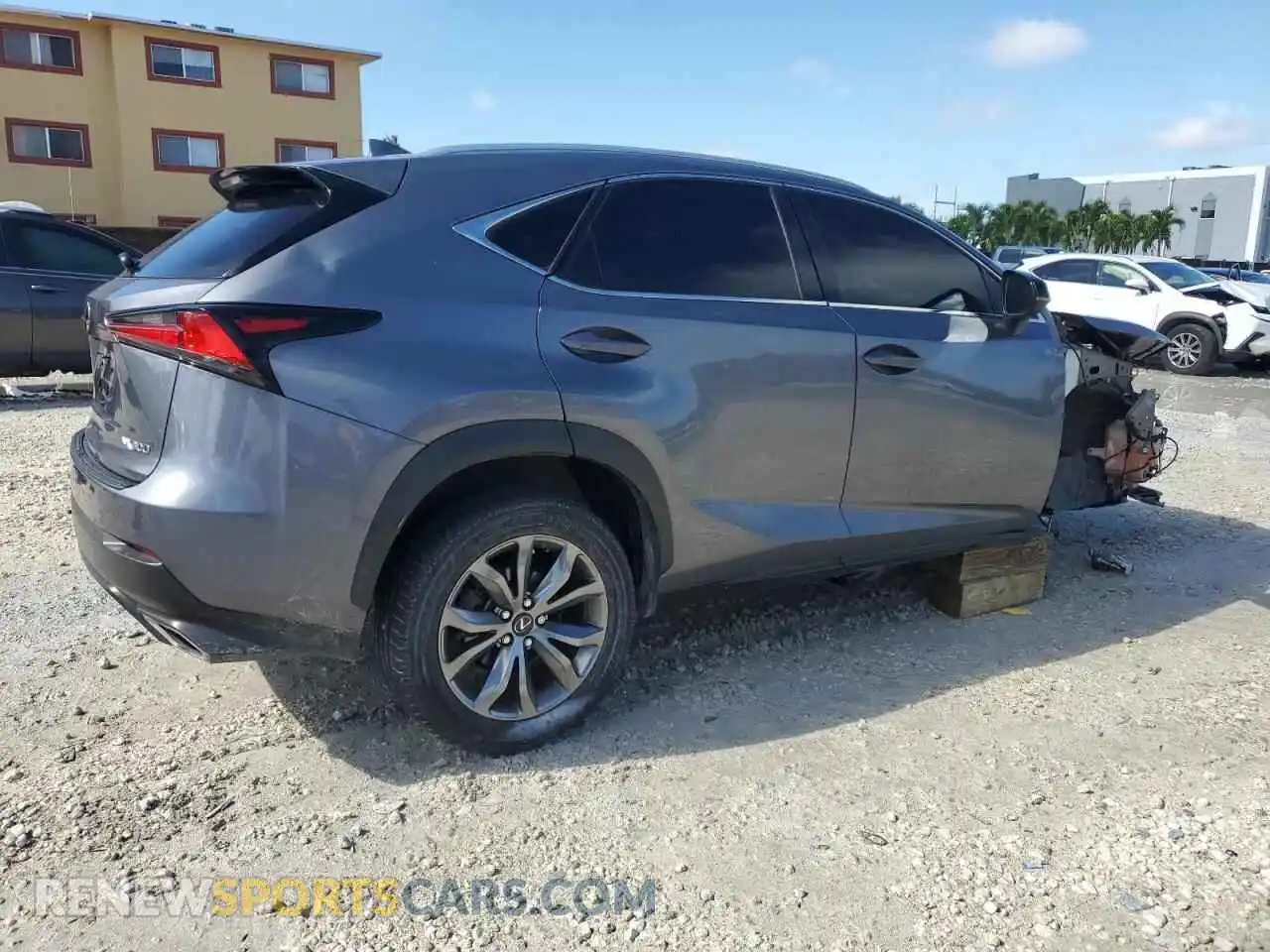 3 Photograph of a damaged car JTJSARBZXM2195733 LEXUS NX 2021