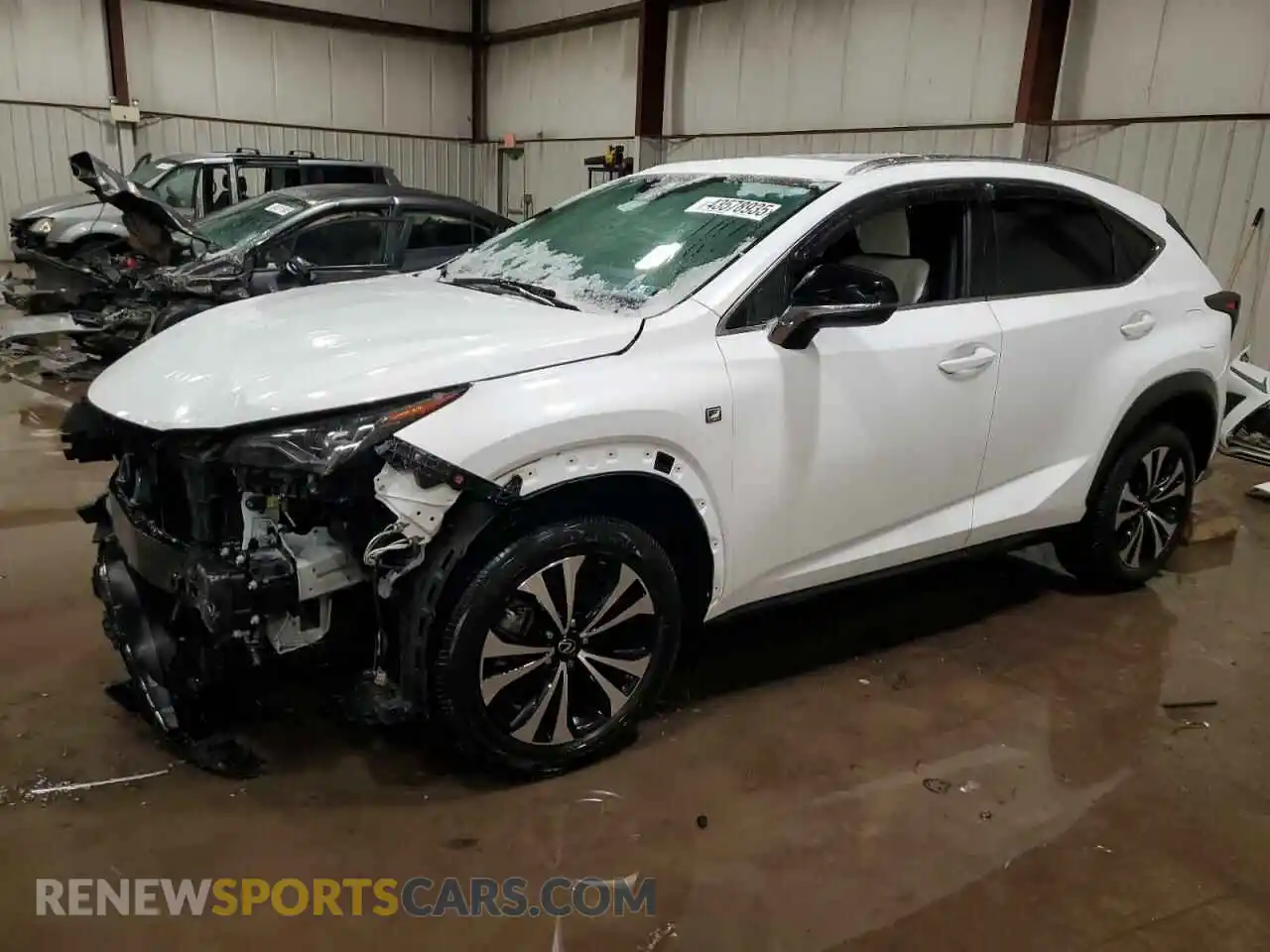 1 Photograph of a damaged car JTJSARDZ0M2262613 LEXUS NX 2021
