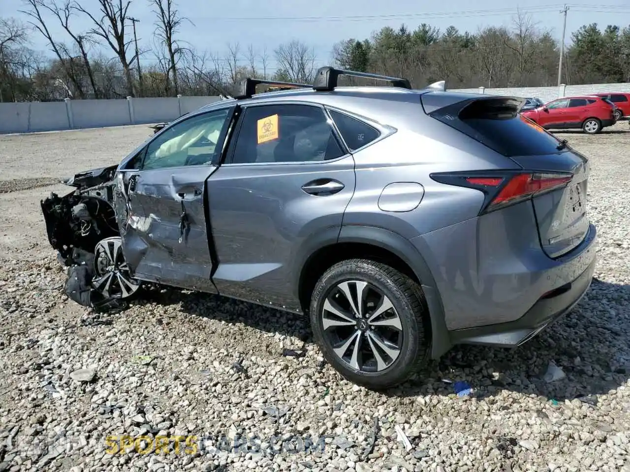 2 Photograph of a damaged car JTJSARDZ2M2255498 LEXUS NX 2021