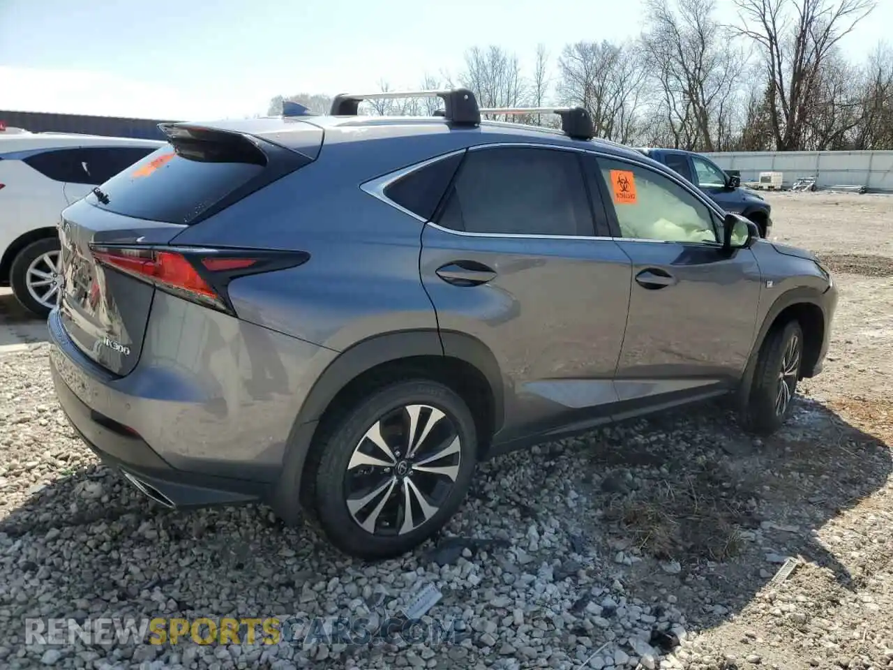 3 Photograph of a damaged car JTJSARDZ2M2255498 LEXUS NX 2021
