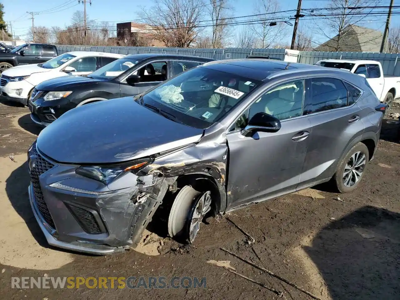 1 Photograph of a damaged car JTJSARDZ2M2261768 LEXUS NX 2021