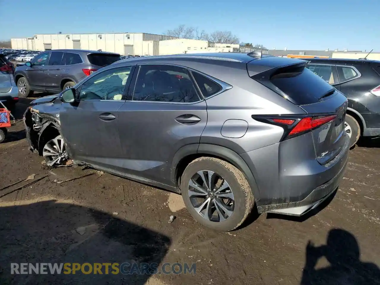 2 Photograph of a damaged car JTJSARDZ2M2261768 LEXUS NX 2021