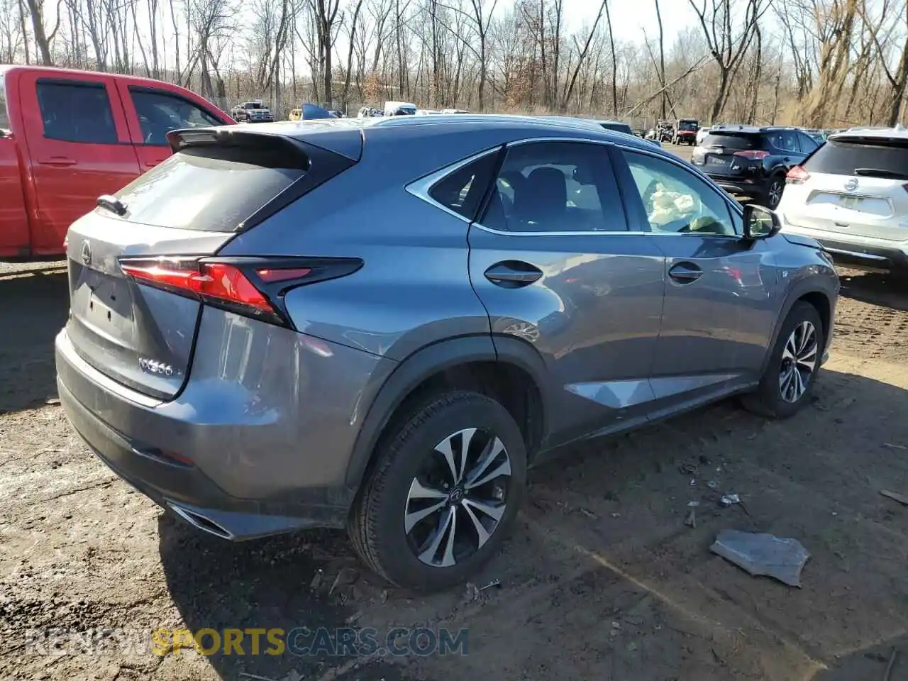 3 Photograph of a damaged car JTJSARDZ2M2261768 LEXUS NX 2021