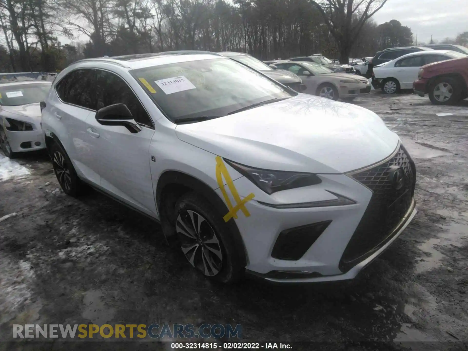1 Photograph of a damaged car JTJSARDZ3M2248799 LEXUS NX 2021