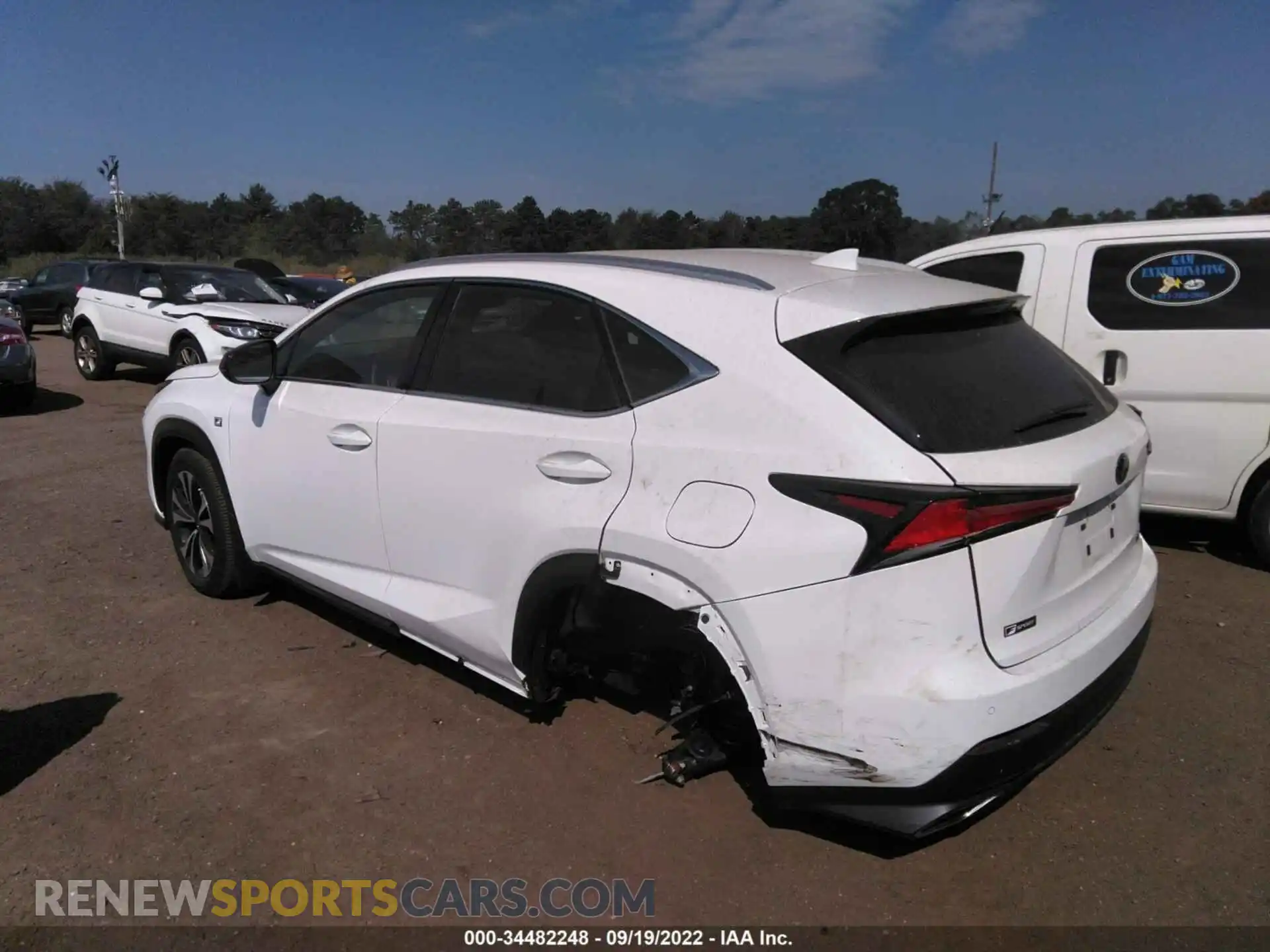 3 Photograph of a damaged car JTJSARDZ3M2262184 LEXUS NX 2021