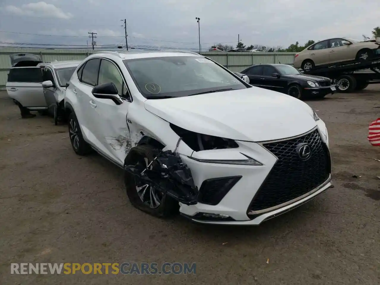 1 Photograph of a damaged car JTJSARDZ3M5024320 LEXUS NX 2021