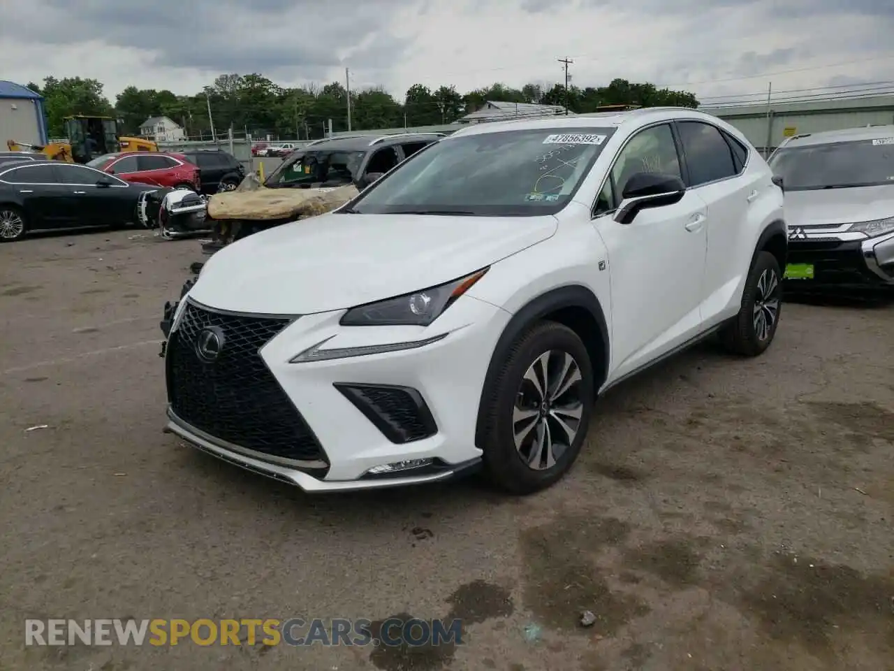 2 Photograph of a damaged car JTJSARDZ3M5024320 LEXUS NX 2021