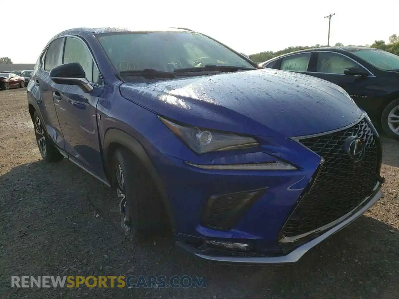 1 Photograph of a damaged car JTJSARDZ4M2255244 LEXUS NX 2021