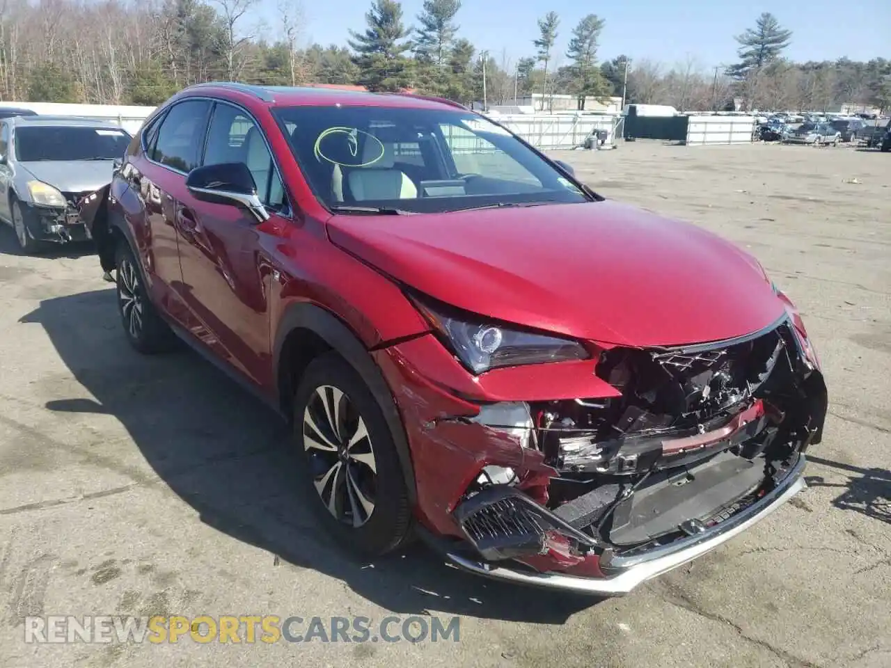 1 fotografías del automóvil dañado JTJSARDZ4M2255390 LEXUS NX 2021