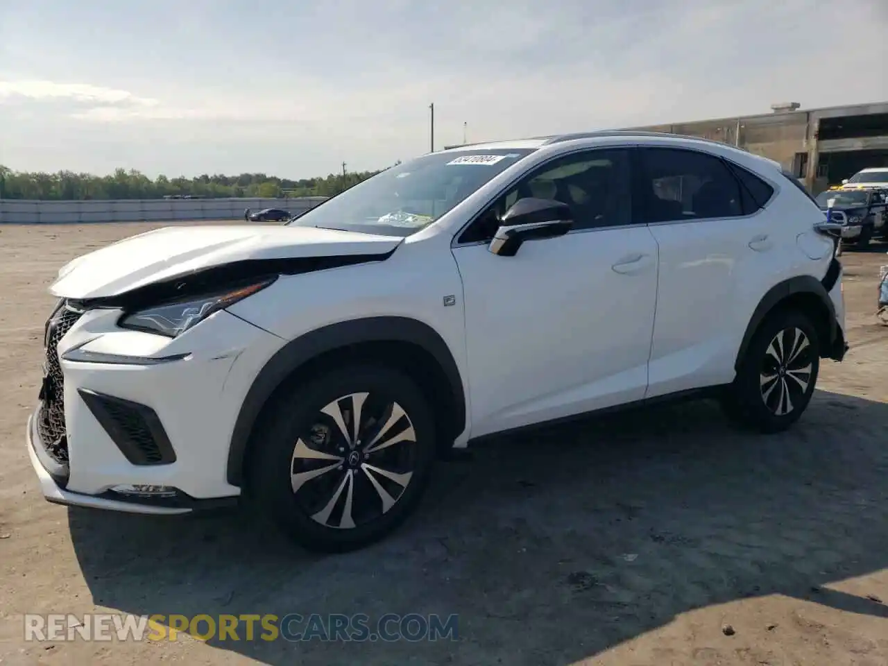 1 Photograph of a damaged car JTJSARDZ5M2262641 LEXUS NX 2021
