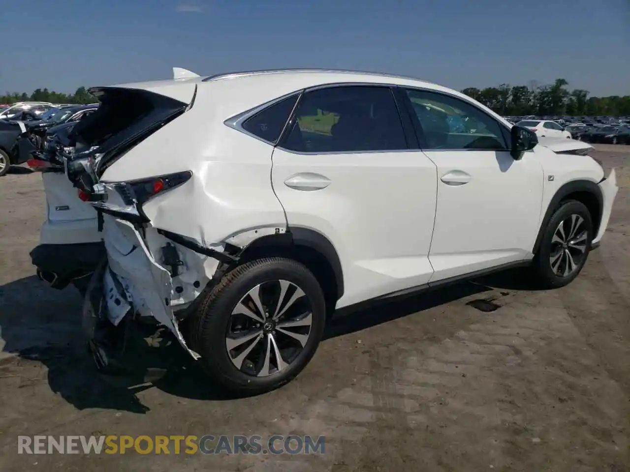 3 Photograph of a damaged car JTJSARDZ5M2262641 LEXUS NX 2021