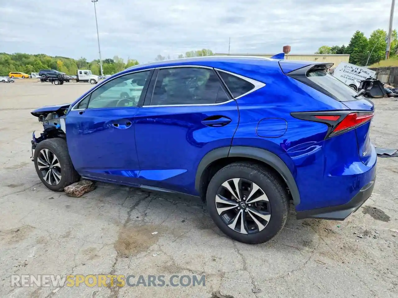 2 Фотография поврежденного автомобиля JTJSARDZ6M2245704 LEXUS NX 2021