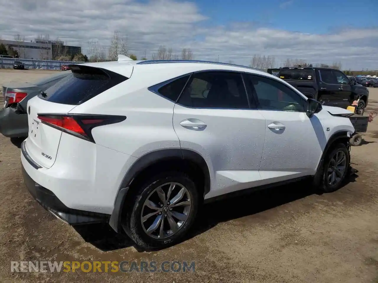 3 Photograph of a damaged car JTJSARDZ6M5023744 LEXUS NX 2021