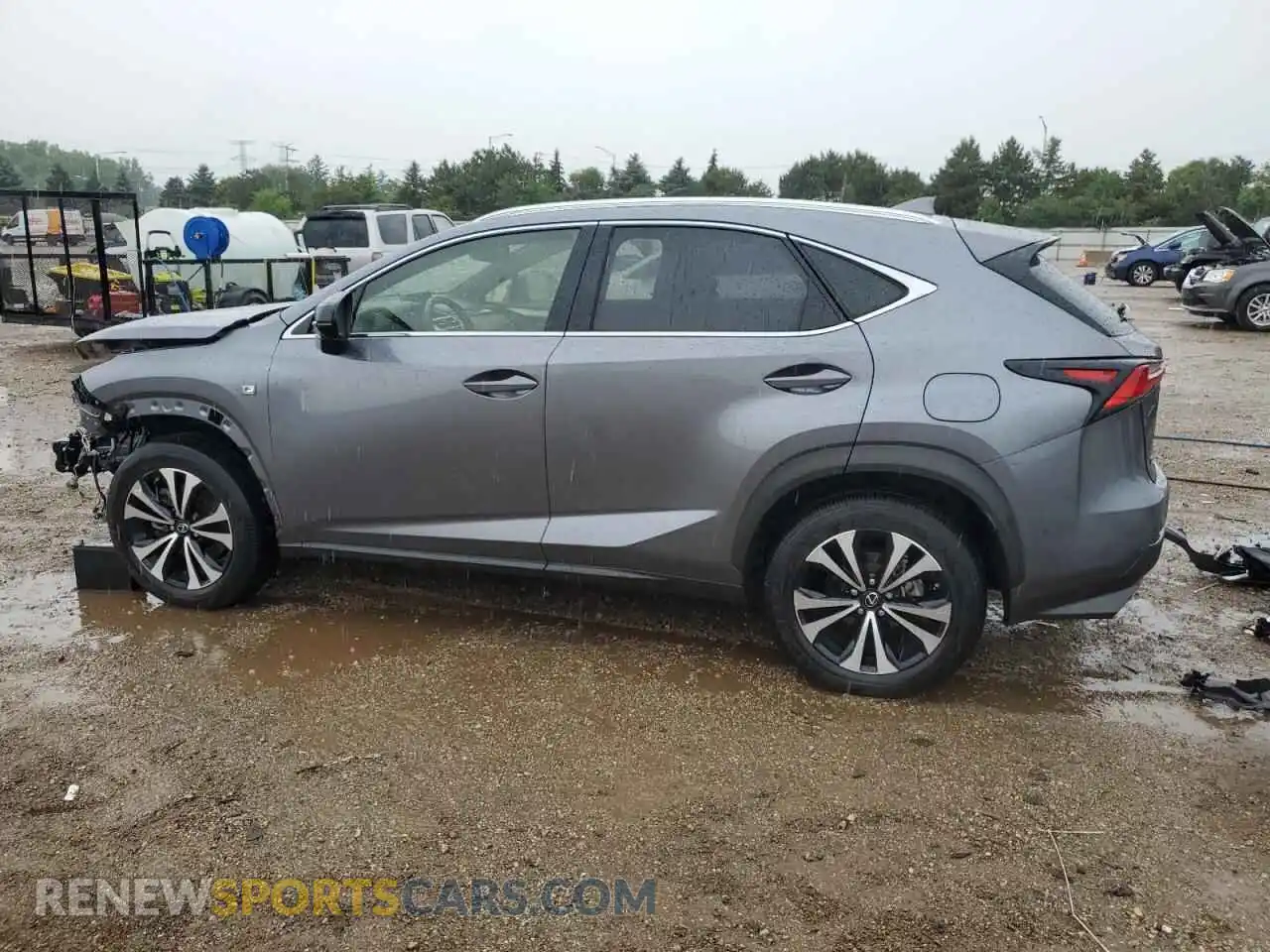 2 Photograph of a damaged car JTJSARDZ7M2237515 LEXUS NX 2021
