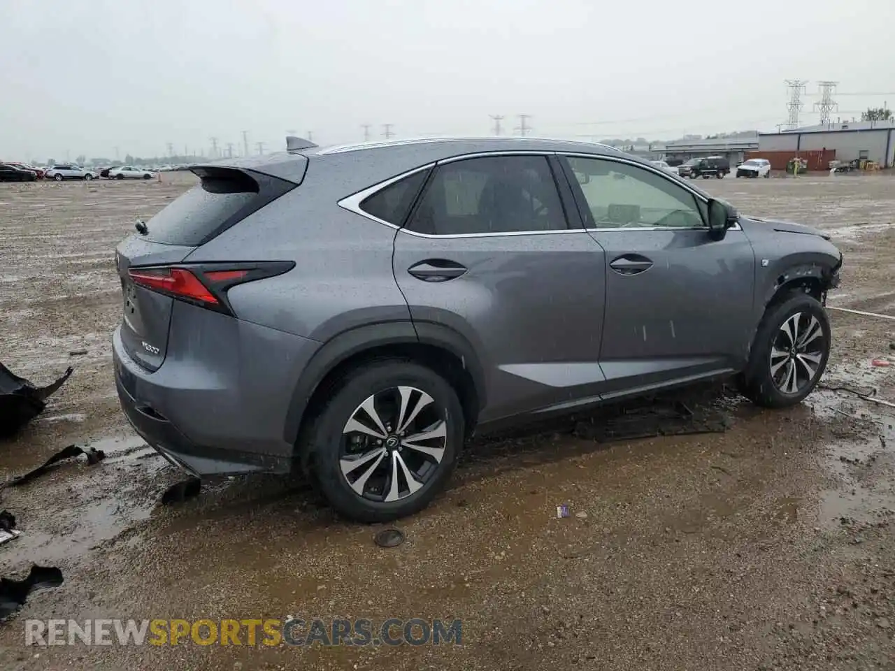 3 Photograph of a damaged car JTJSARDZ7M2237515 LEXUS NX 2021