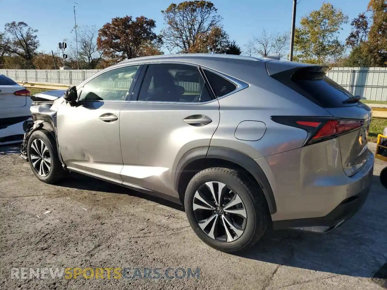 2 Фотография поврежденного автомобиля JTJSARDZ7M2248160 LEXUS NX 2021