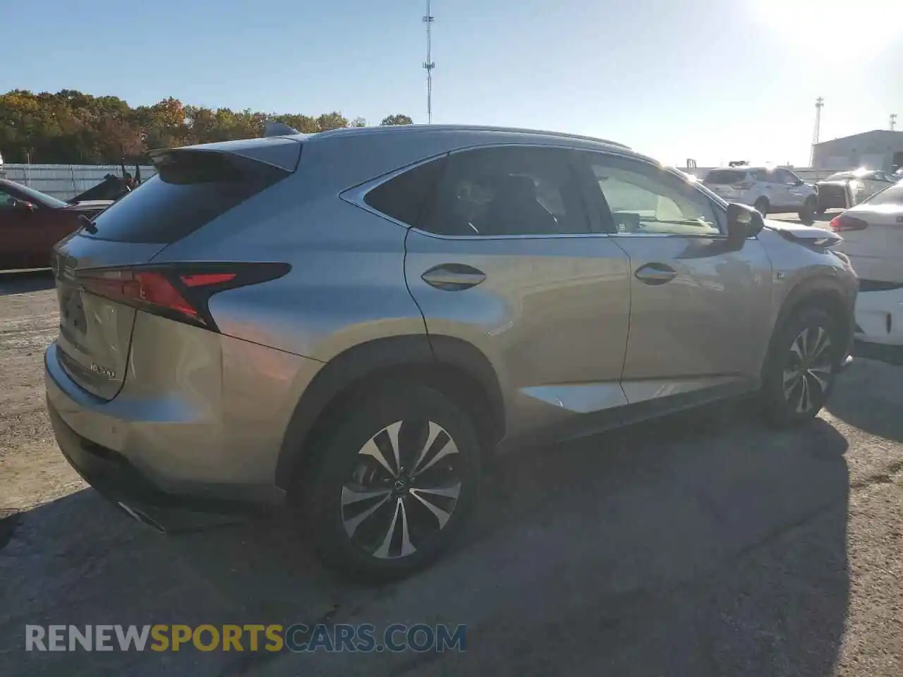 3 Фотография поврежденного автомобиля JTJSARDZ7M2248160 LEXUS NX 2021