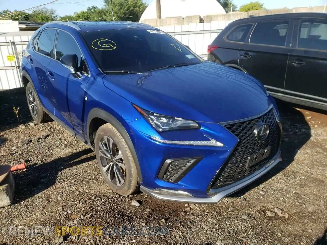 1 Photograph of a damaged car JTJSARDZ7M2260888 LEXUS NX 2021