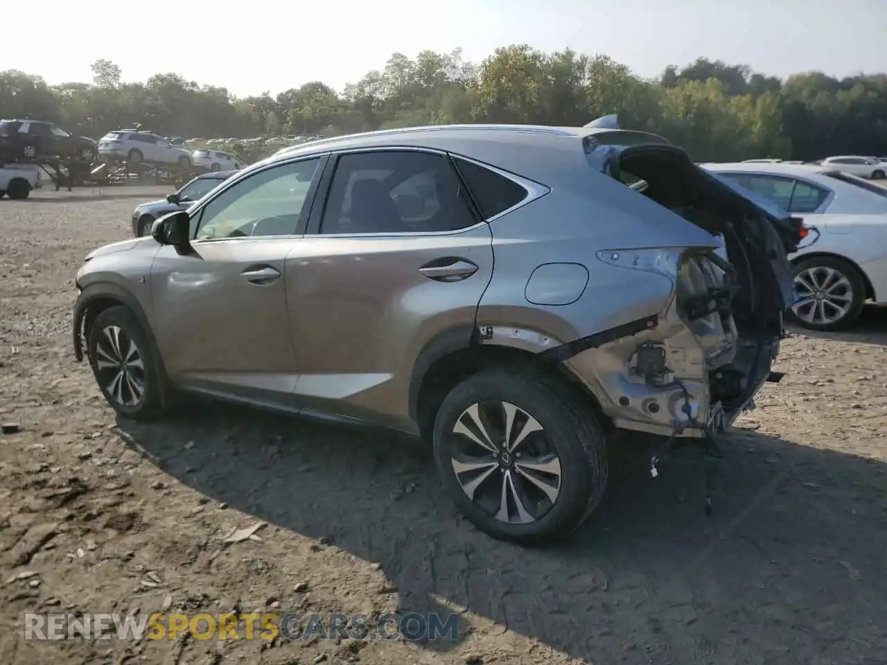 2 Photograph of a damaged car JTJSARDZ8M2248264 LEXUS NX 2021