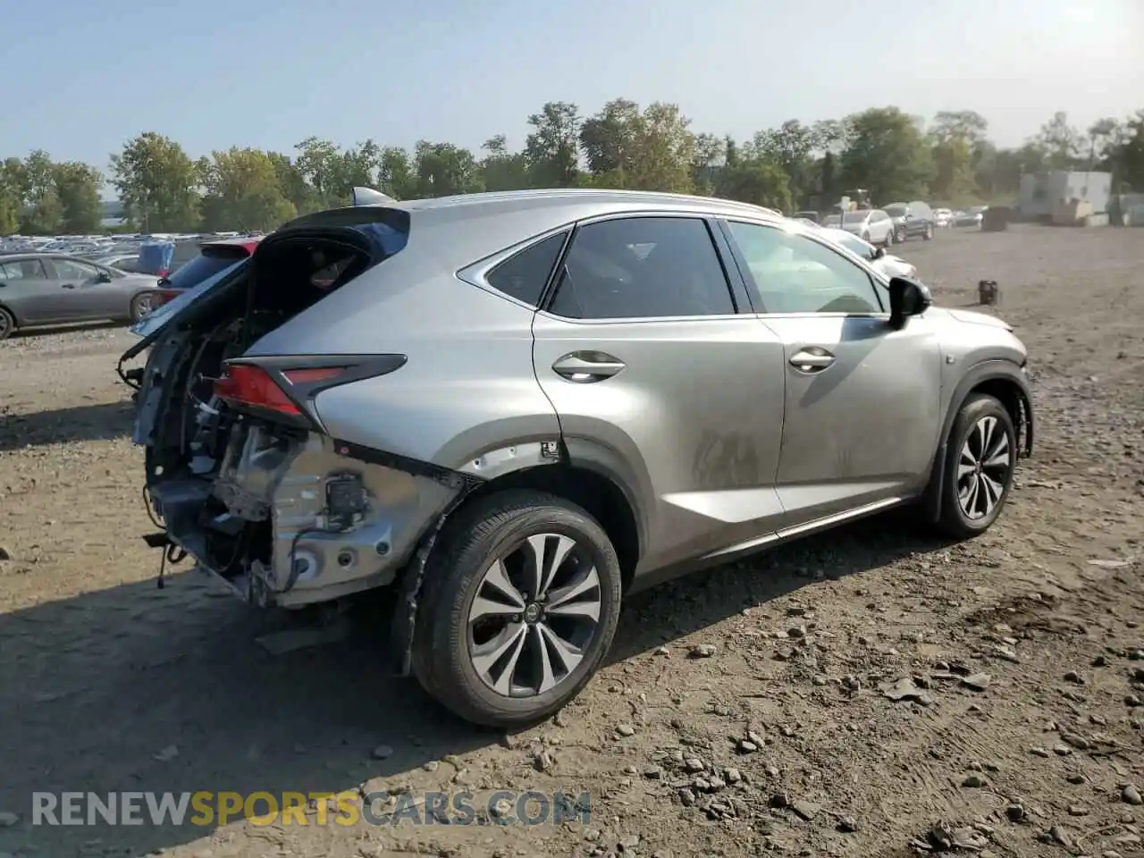 3 Photograph of a damaged car JTJSARDZ8M2248264 LEXUS NX 2021