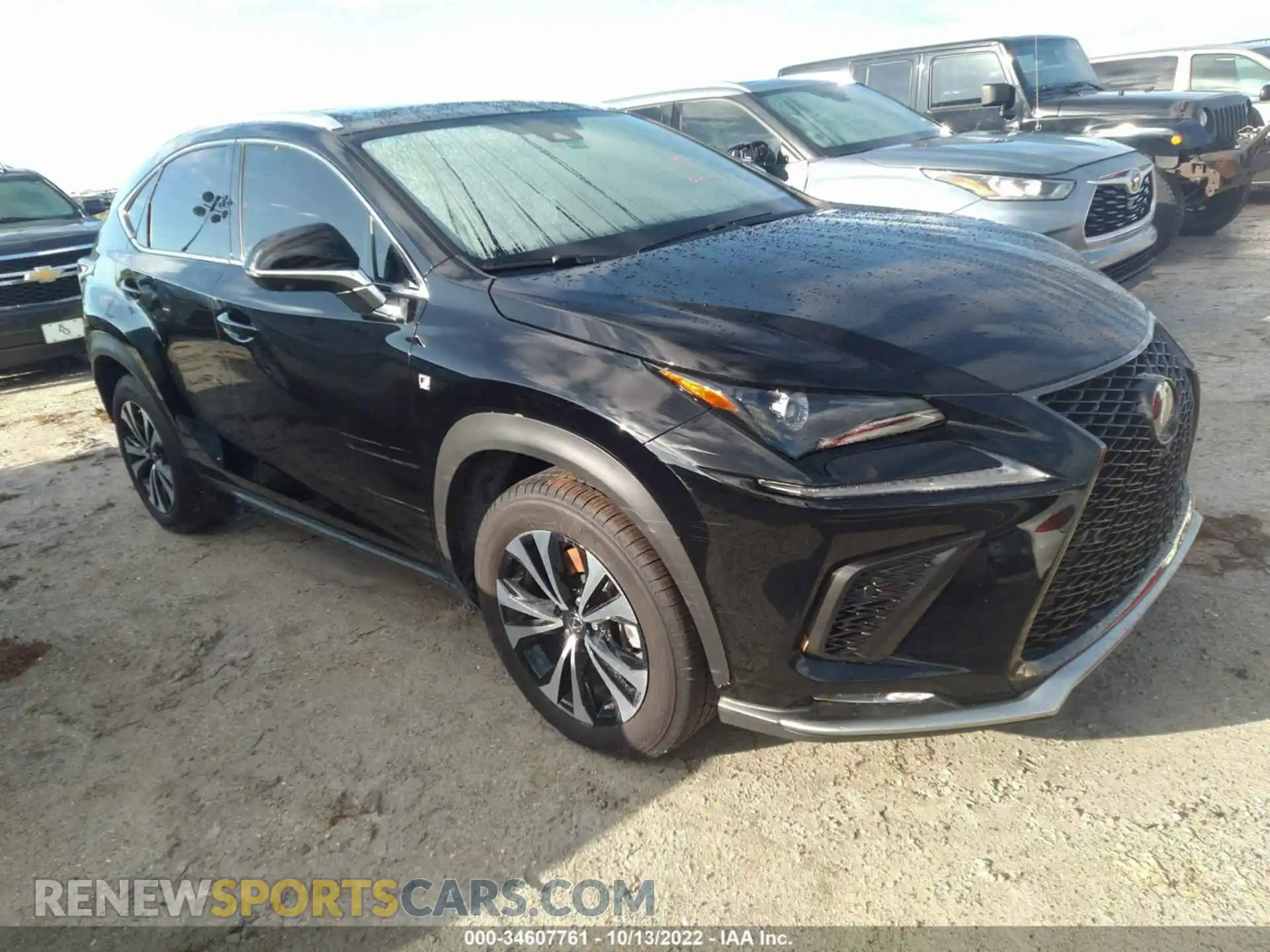 1 Photograph of a damaged car JTJSARDZ8M2261385 LEXUS NX 2021