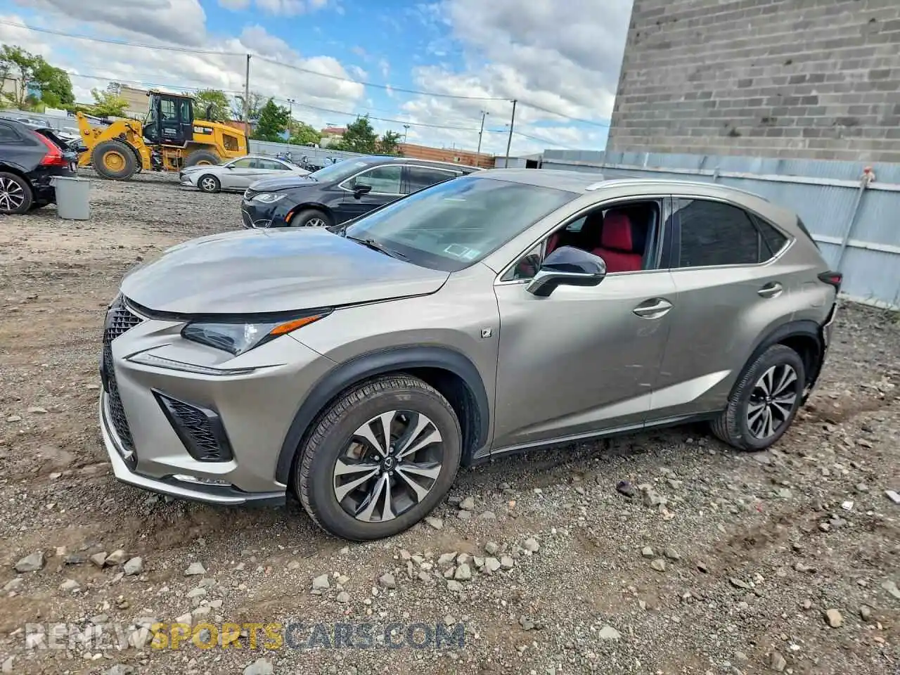 1 Photograph of a damaged car JTJSARDZ8M2262455 LEXUS NX 2021