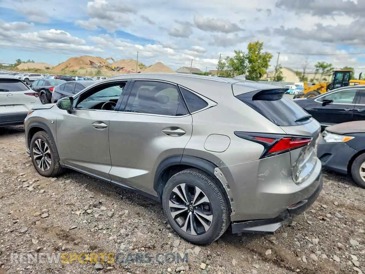 2 Photograph of a damaged car JTJSARDZ8M2262455 LEXUS NX 2021