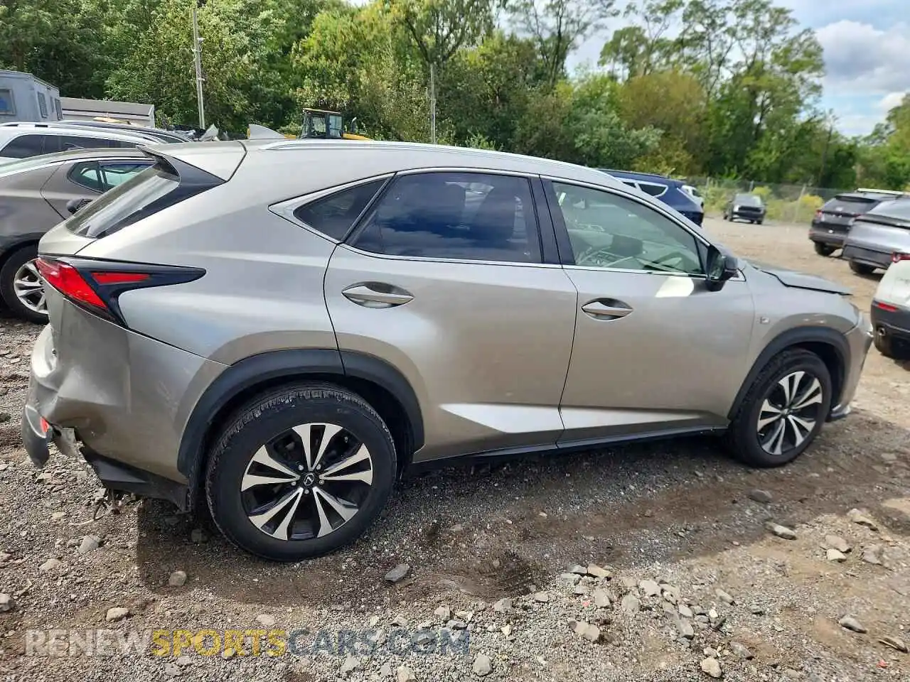 3 Photograph of a damaged car JTJSARDZ8M2262455 LEXUS NX 2021