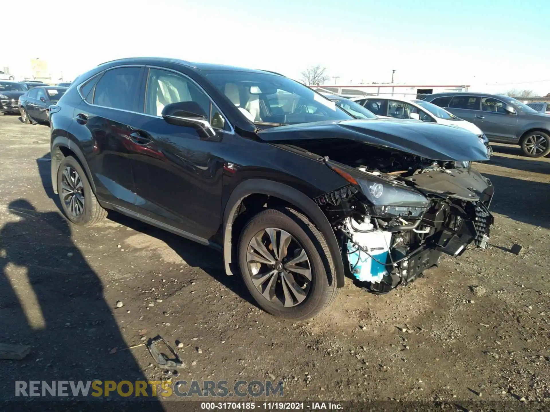1 Photograph of a damaged car JTJSARDZ9M2249696 LEXUS NX 2021