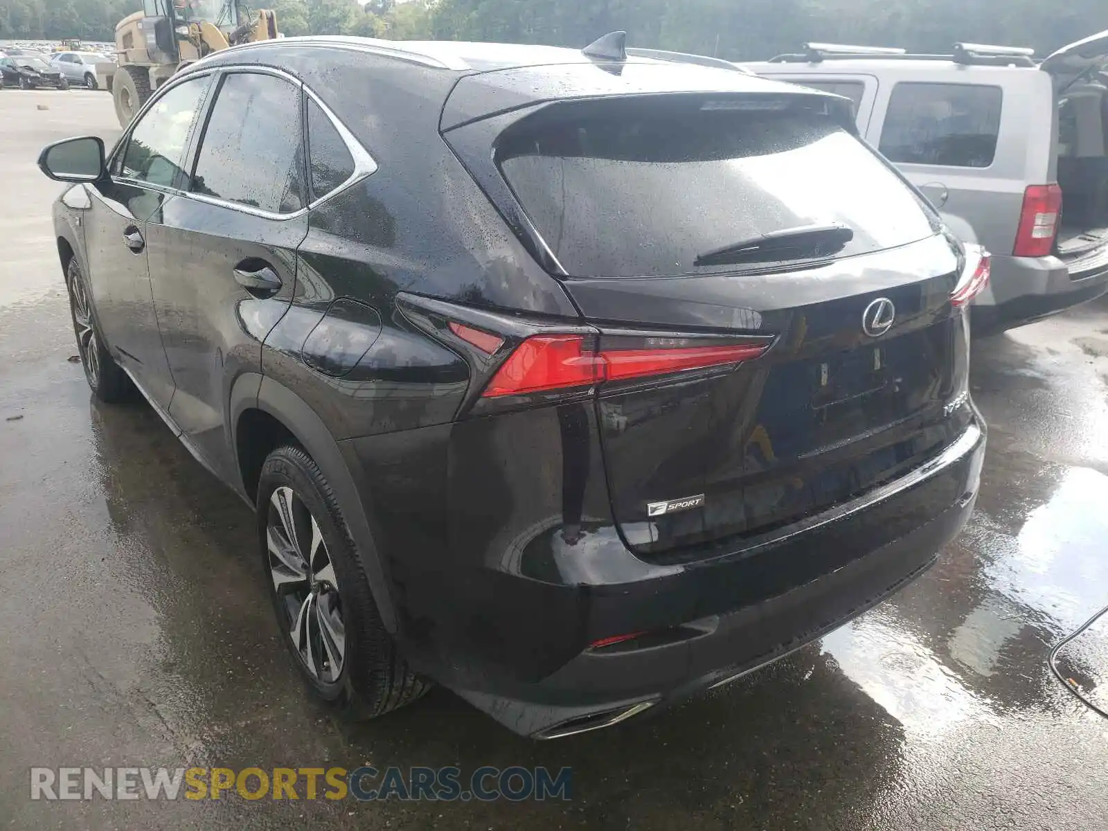3 Photograph of a damaged car JTJSARDZ9M2254087 LEXUS NX 2021