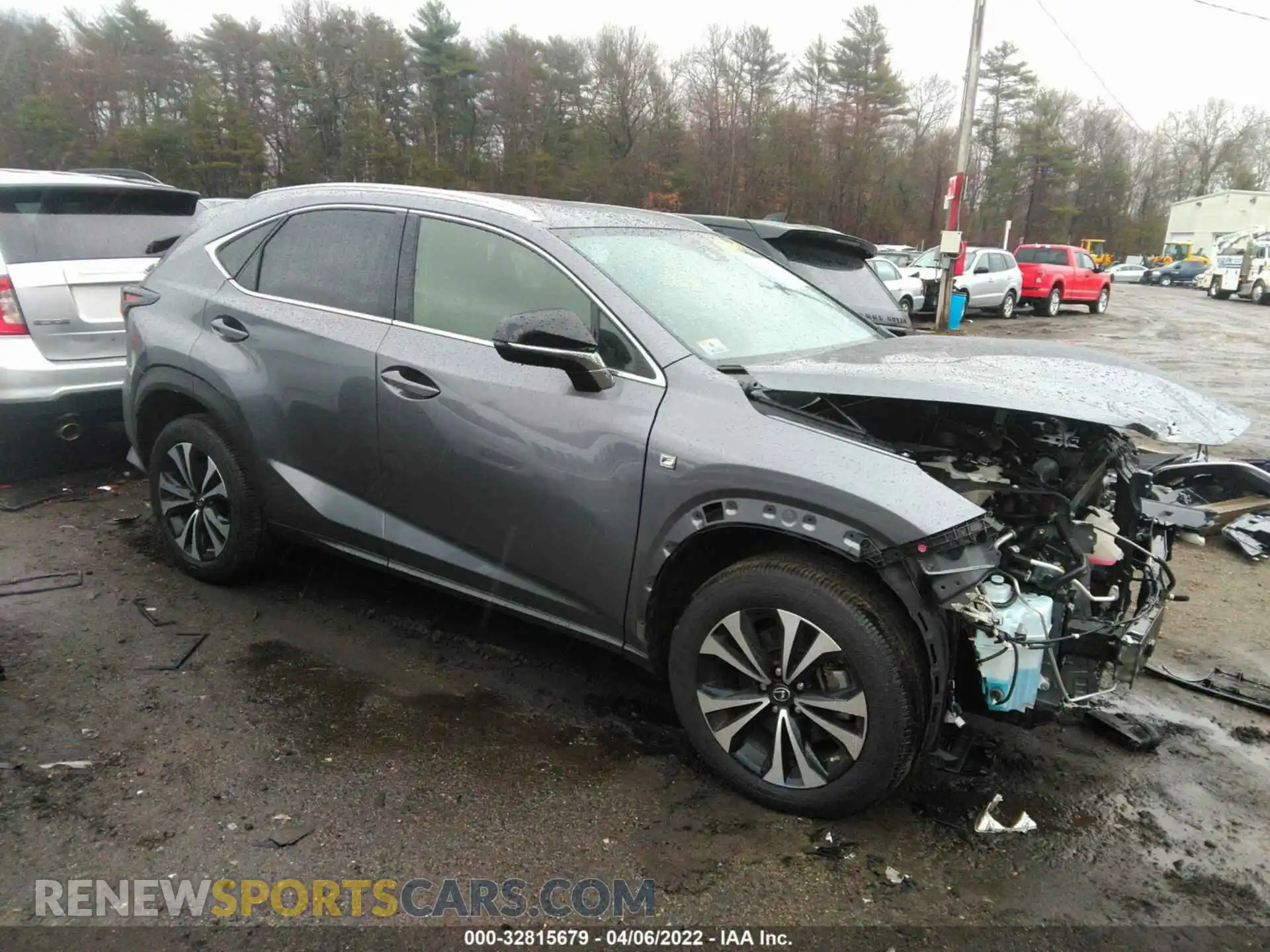1 fotografías del automóvil dañado JTJSARDZ9M2254977 LEXUS NX 2021