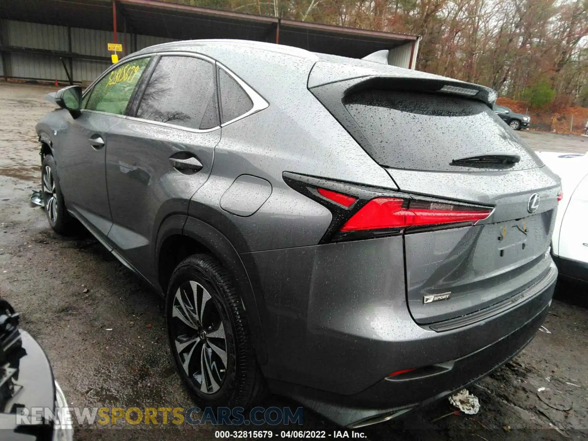 3 fotografías del automóvil dañado JTJSARDZ9M2254977 LEXUS NX 2021