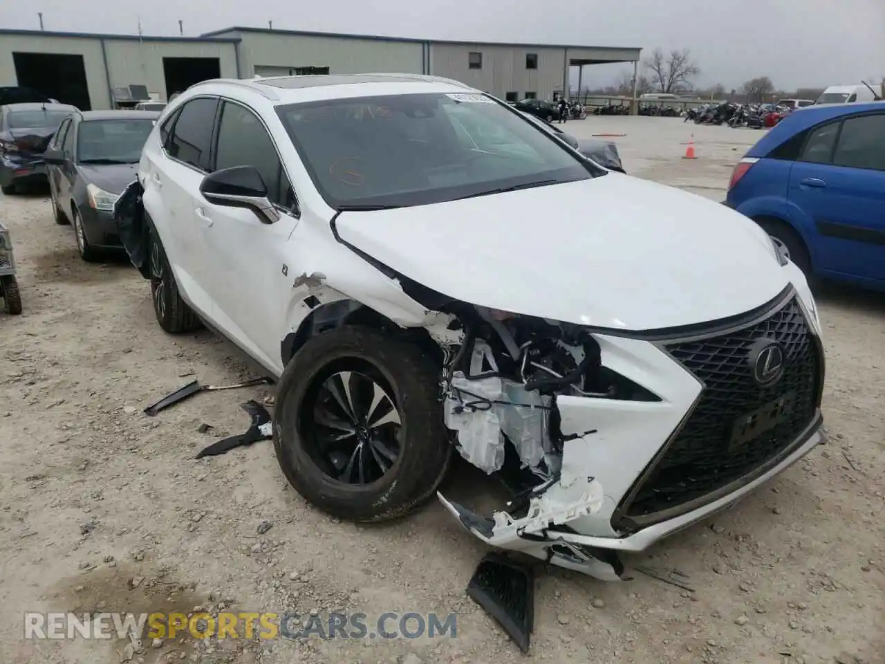 1 fotografías del automóvil dañado JTJSARDZ9M2257118 LEXUS NX 2021