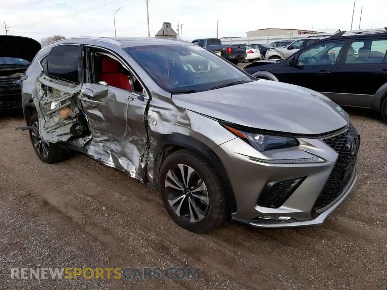 1 Photograph of a damaged car JTJSARDZXM2249190 LEXUS NX 2021