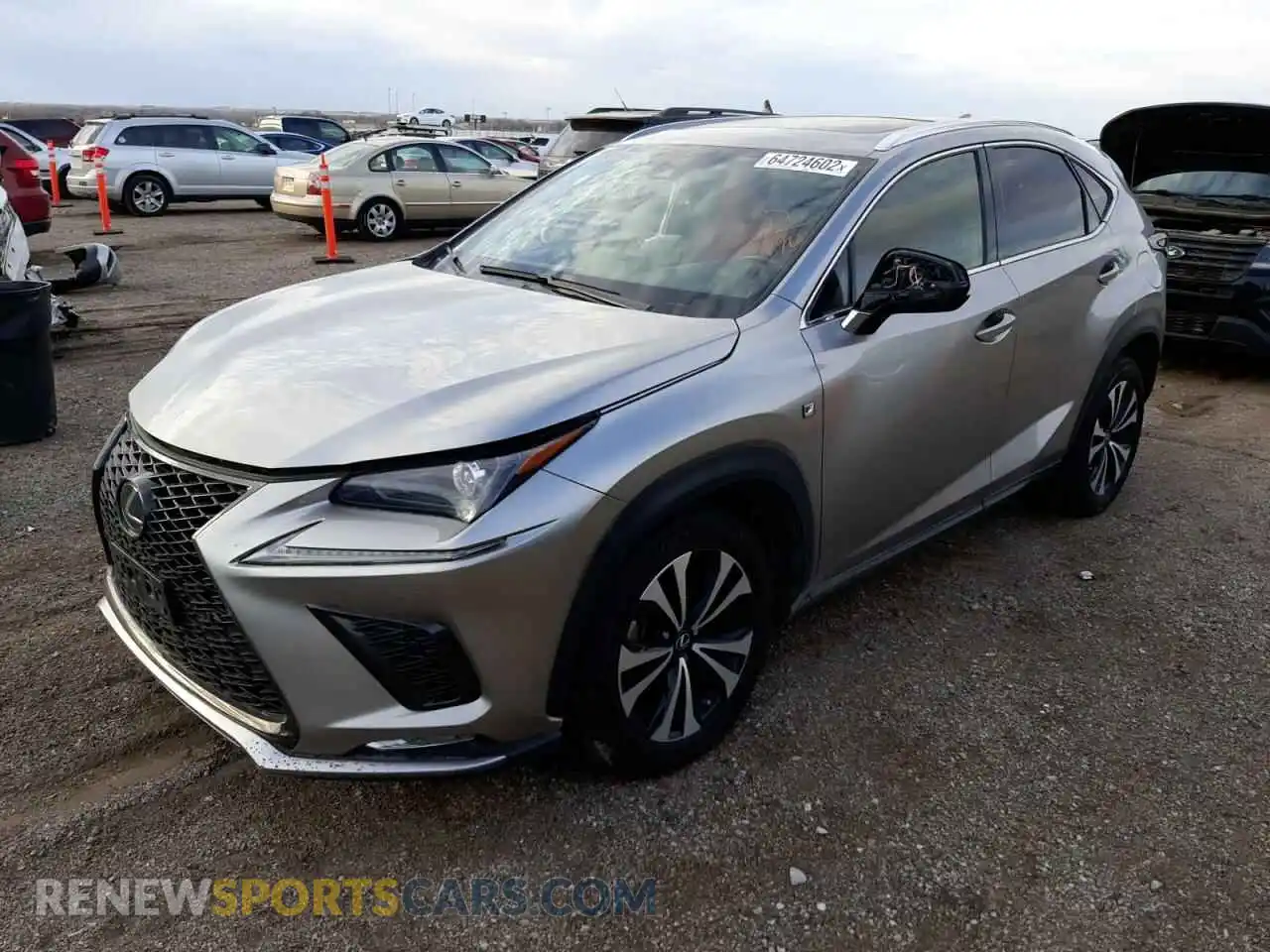 2 Photograph of a damaged car JTJSARDZXM2249190 LEXUS NX 2021