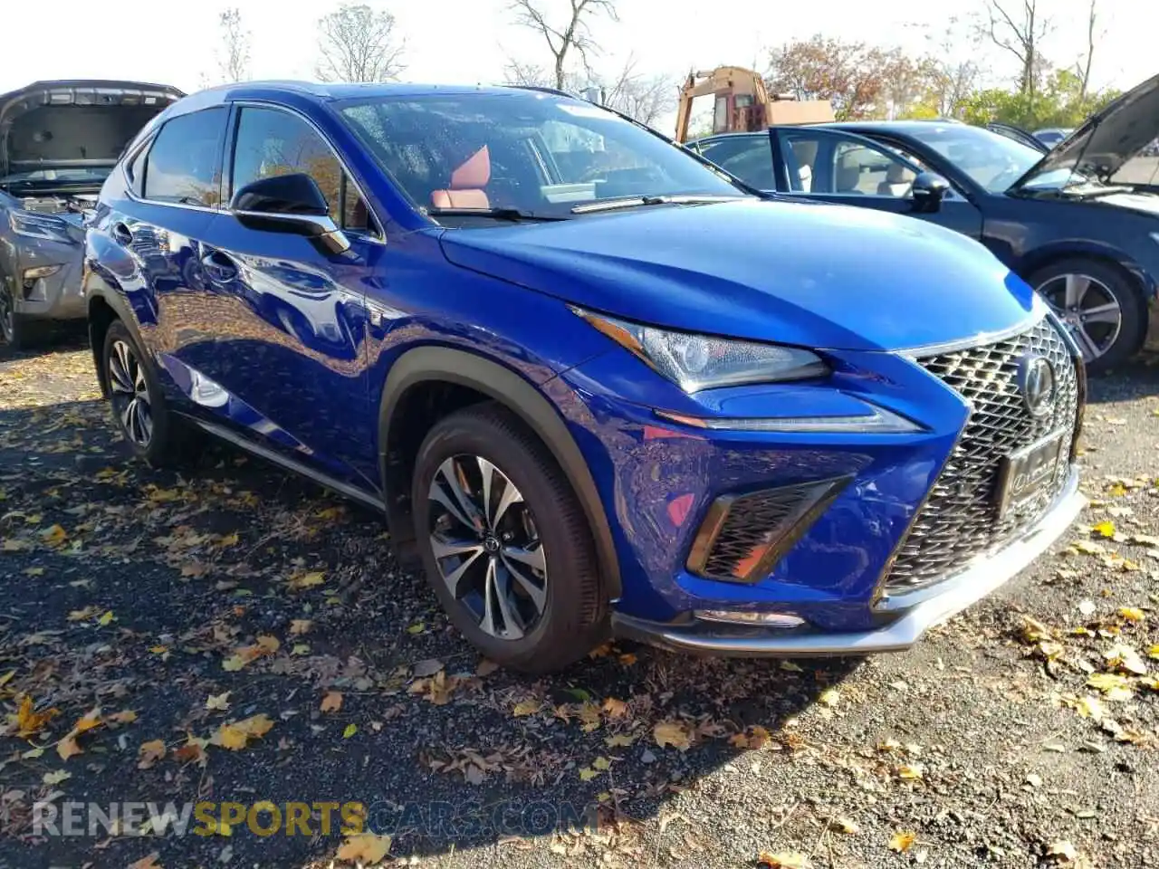 1 fotografías del automóvil dañado JTJSARDZXM2256740 LEXUS NX 2021