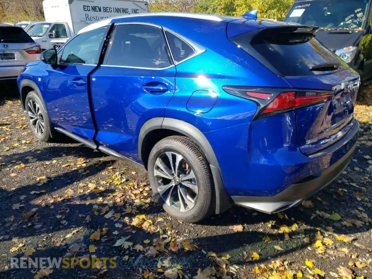 3 fotografías del automóvil dañado JTJSARDZXM2256740 LEXUS NX 2021