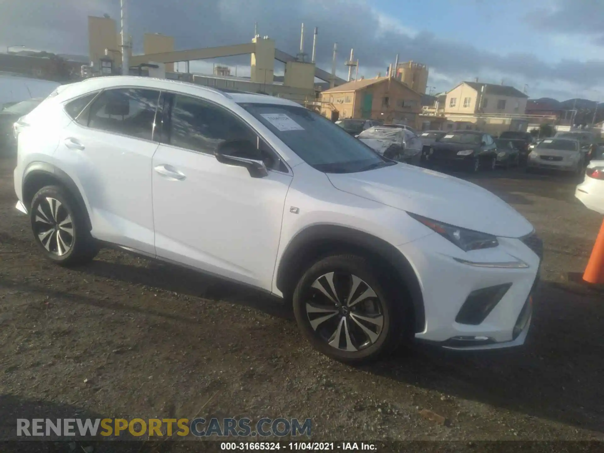 1 Photograph of a damaged car JTJSARDZXM5023164 LEXUS NX 2021