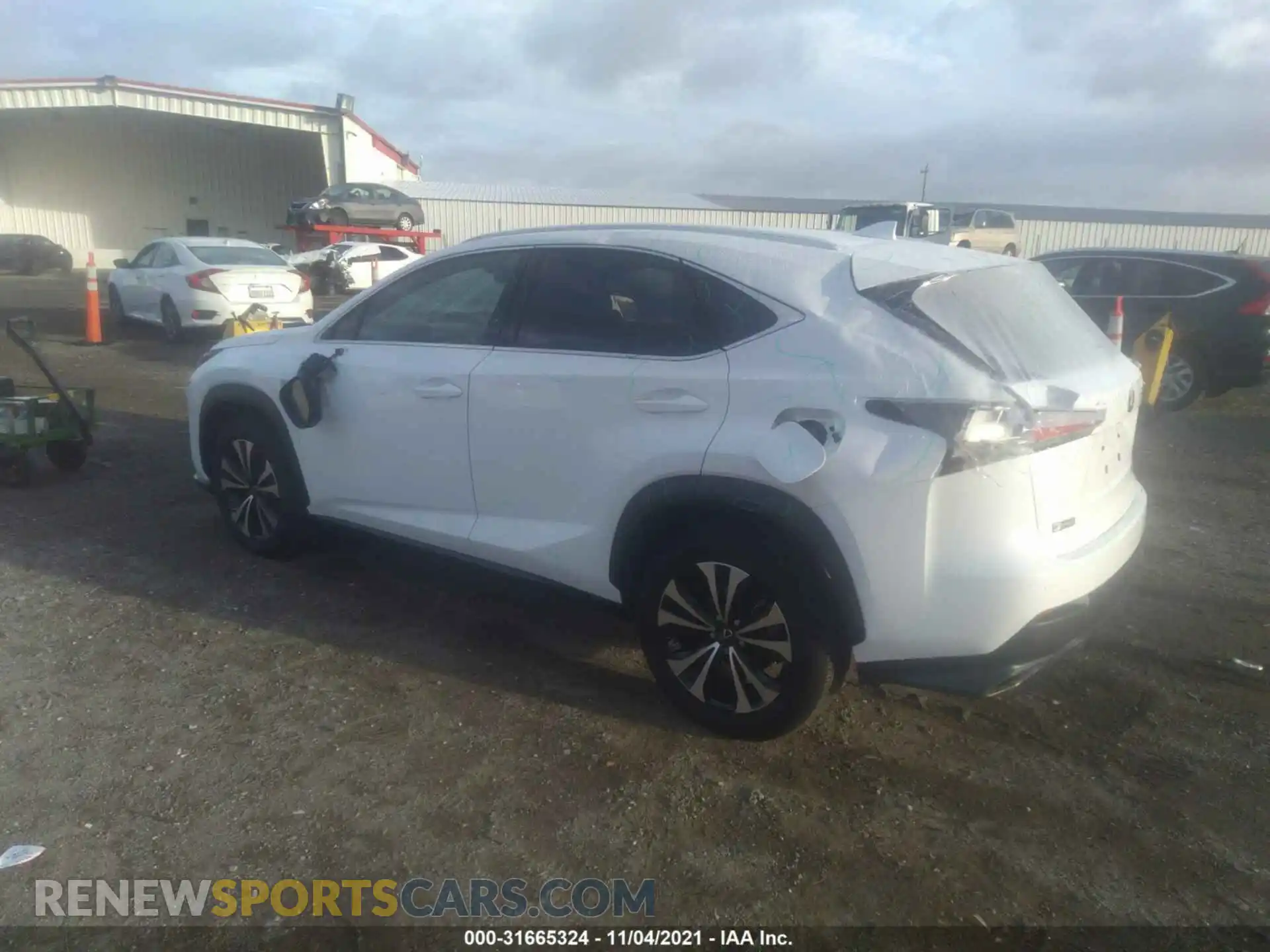 3 Photograph of a damaged car JTJSARDZXM5023164 LEXUS NX 2021