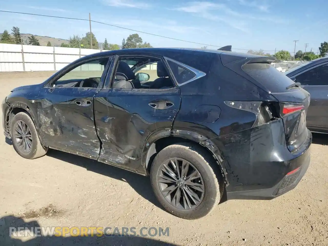 2 Photograph of a damaged car JTJSJRDZ7M5010775 LEXUS NX 2021