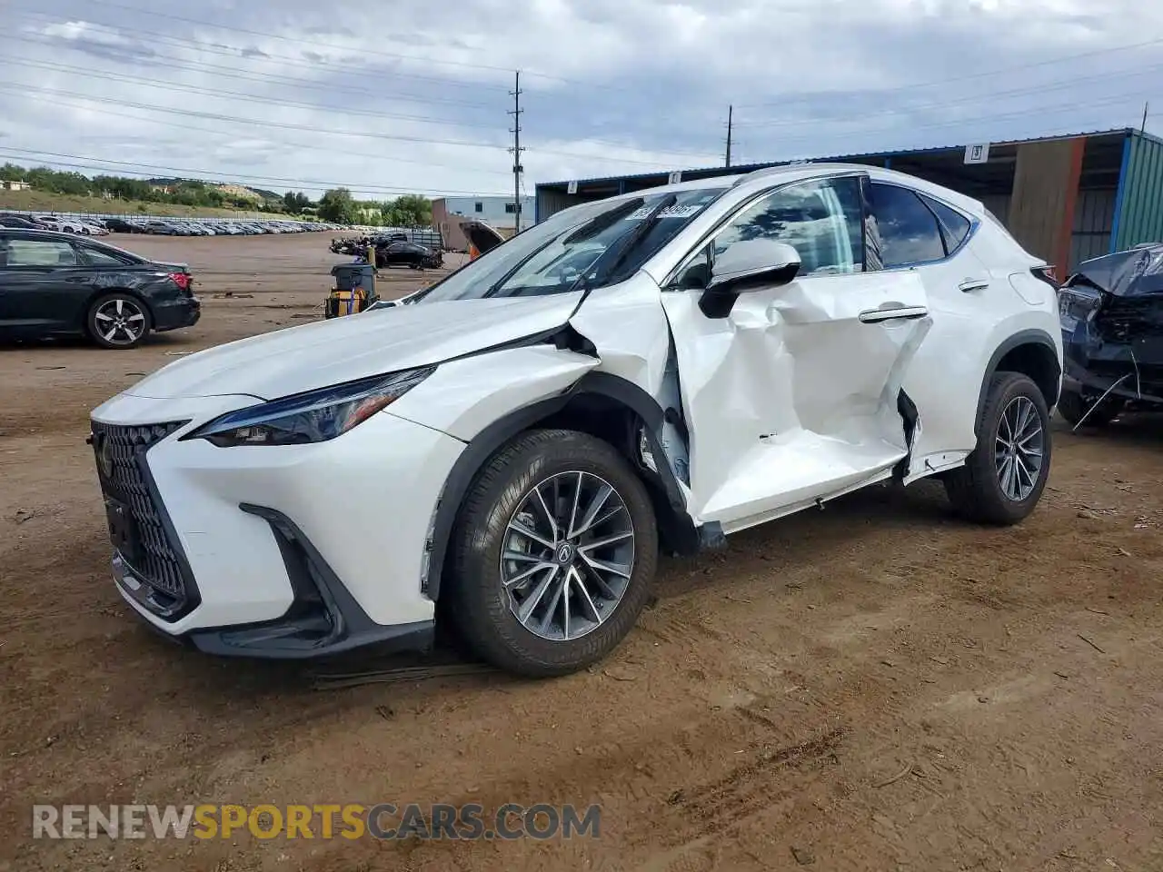1 Photograph of a damaged car 2T2ADCEZXNC001893 LEXUS NX 2022