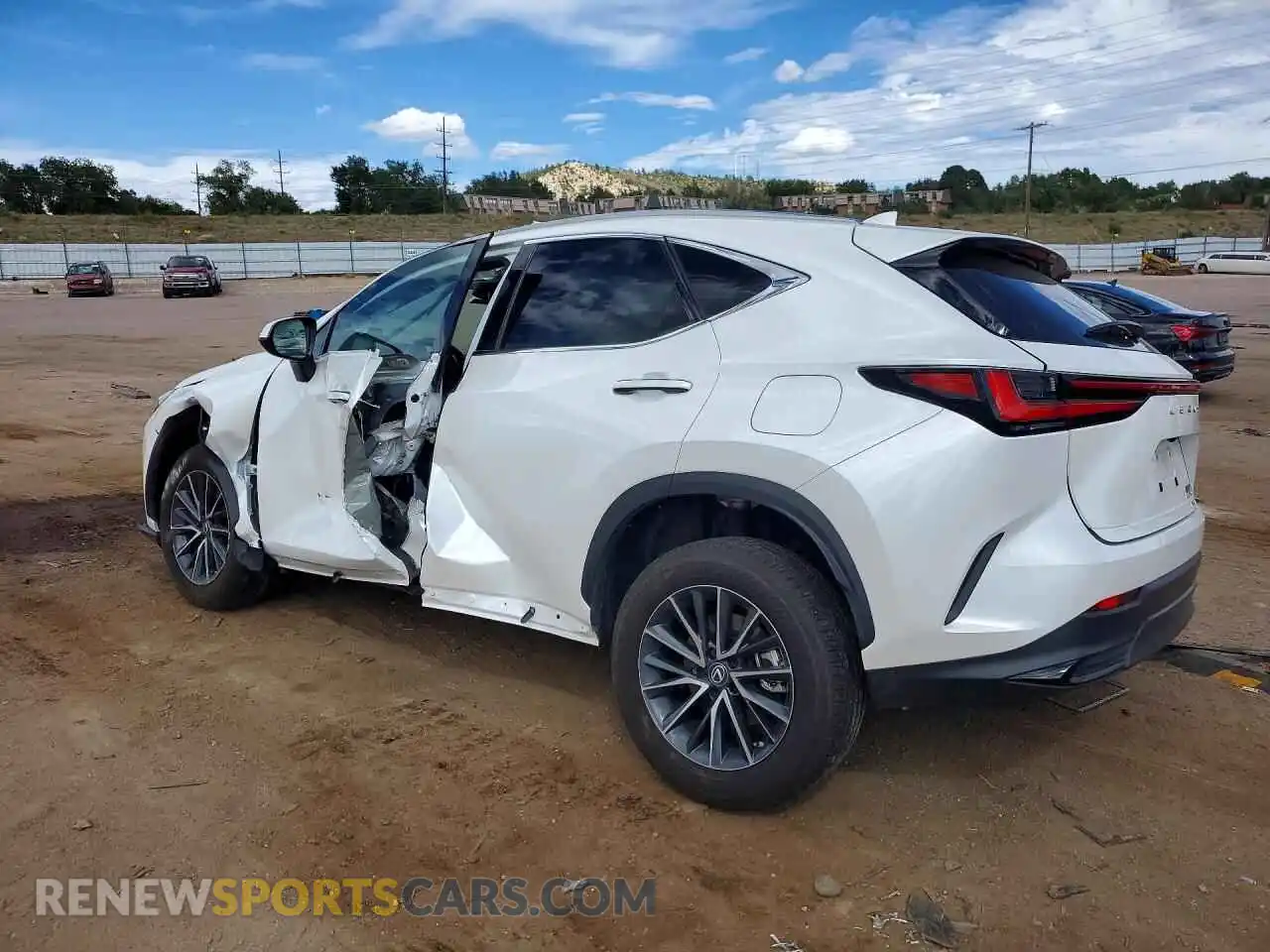 2 Photograph of a damaged car 2T2ADCEZXNC001893 LEXUS NX 2022