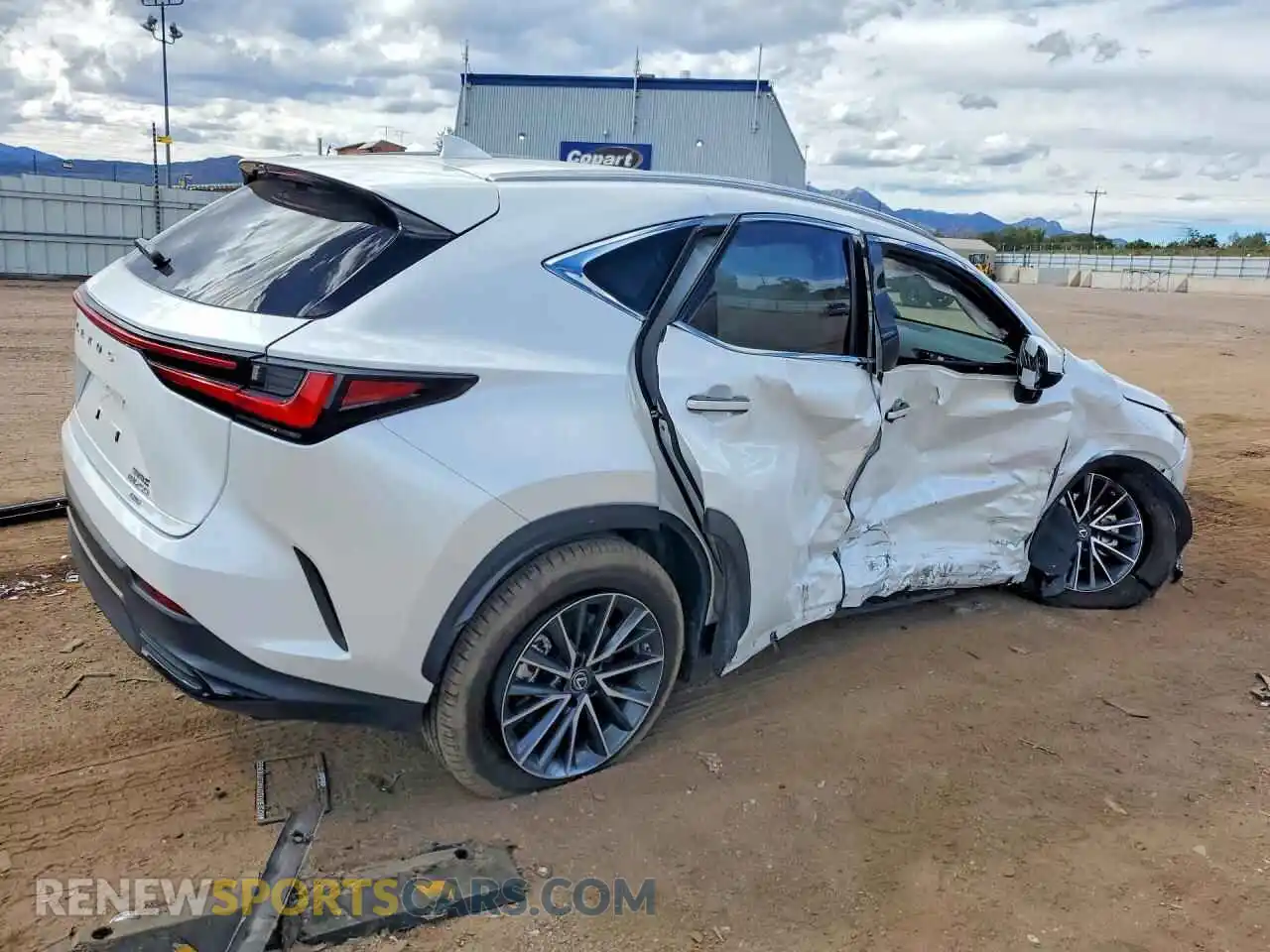 3 Photograph of a damaged car 2T2ADCEZXNC001893 LEXUS NX 2022