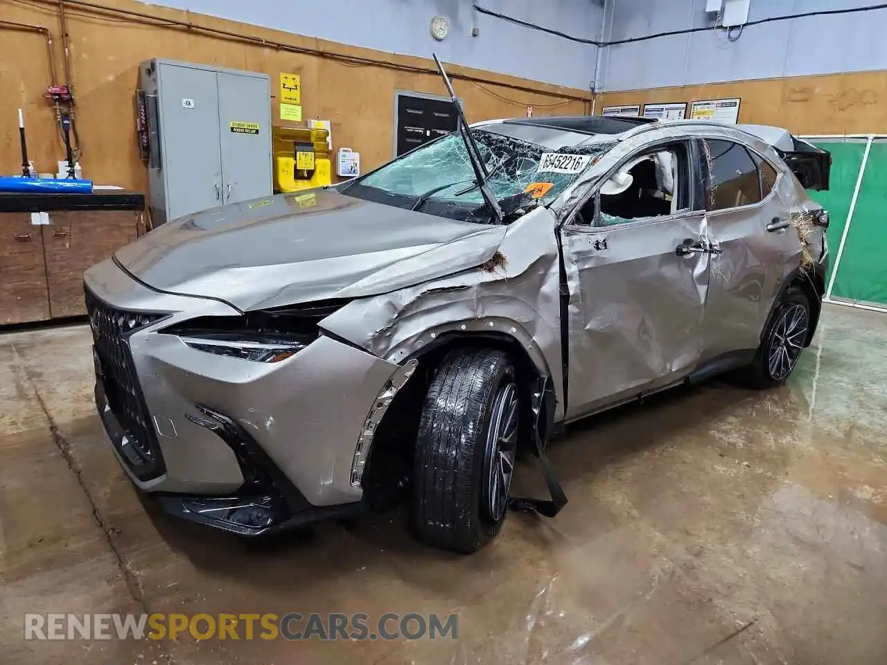 1 fotografías del automóvil dañado 2T2AKCEZ2NC001845 LEXUS NX 2022