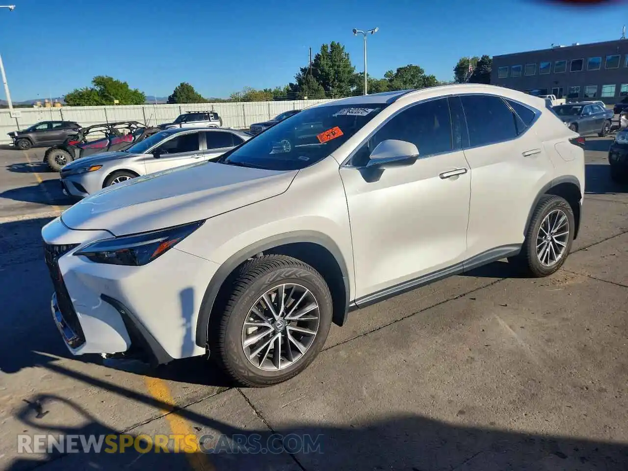 1 Photograph of a damaged car 2T2GGCEZ2NC007625 LEXUS NX 2022