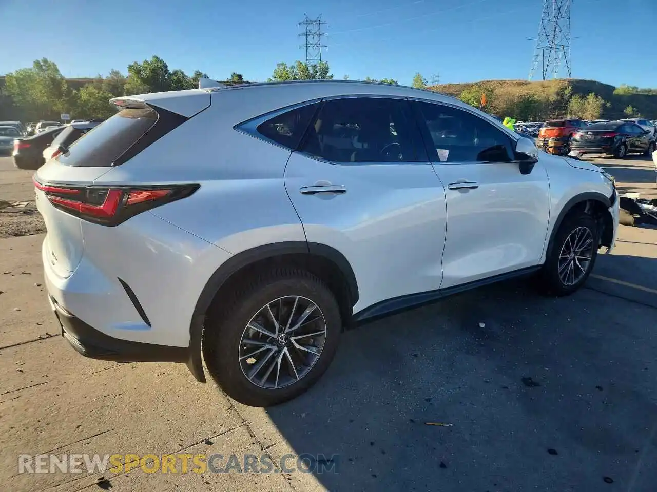 3 Photograph of a damaged car 2T2GGCEZ2NC007625 LEXUS NX 2022
