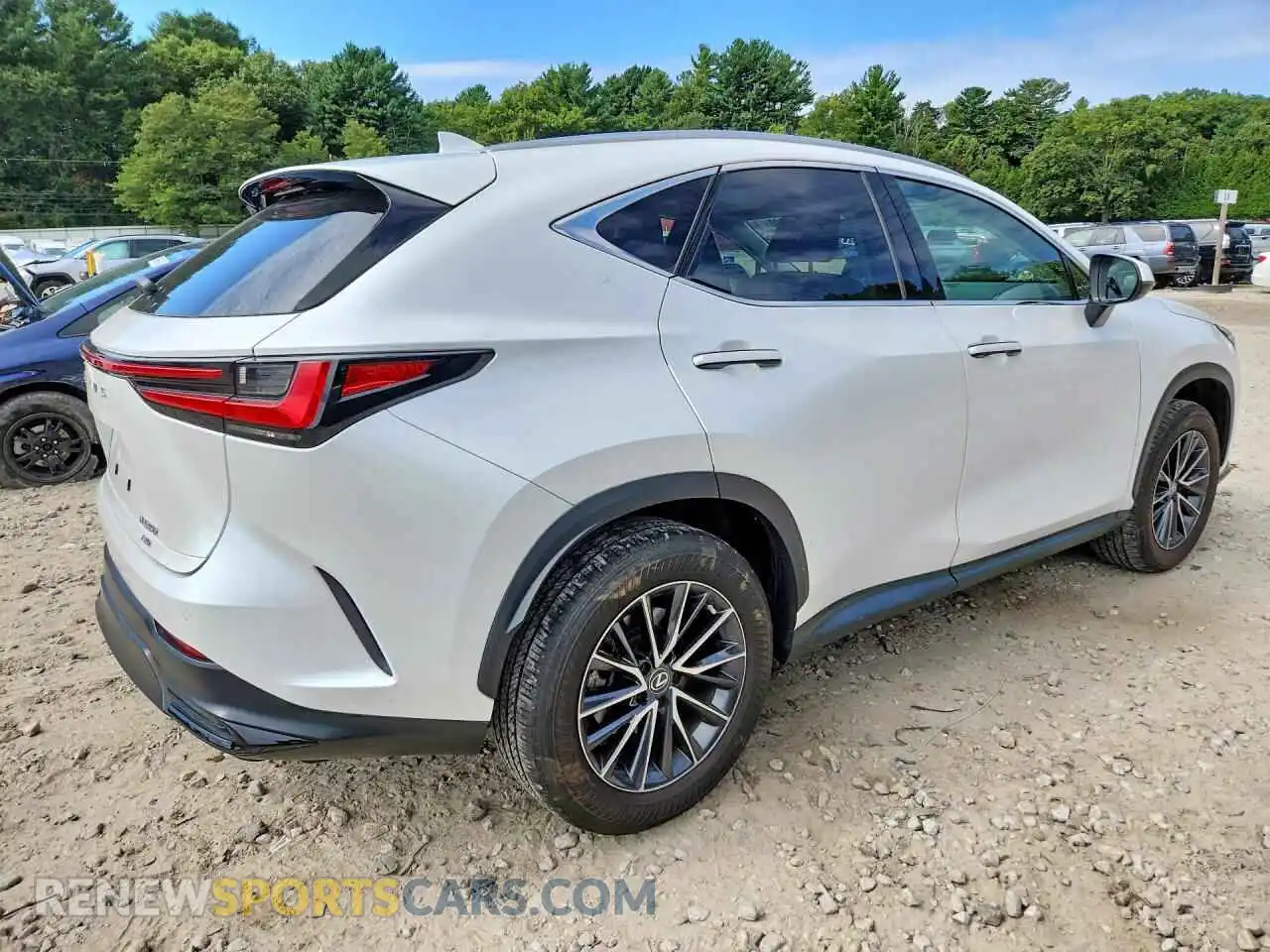 3 Photograph of a damaged car 2T2GGCEZ4NC008629 LEXUS NX 2022
