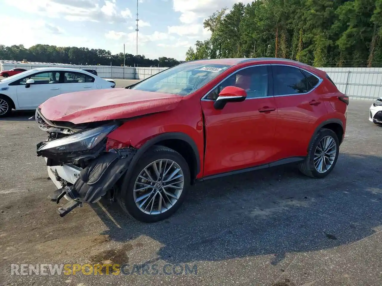 1 Photograph of a damaged car JTJGKCEZ1N2007324 LEXUS NX 2022