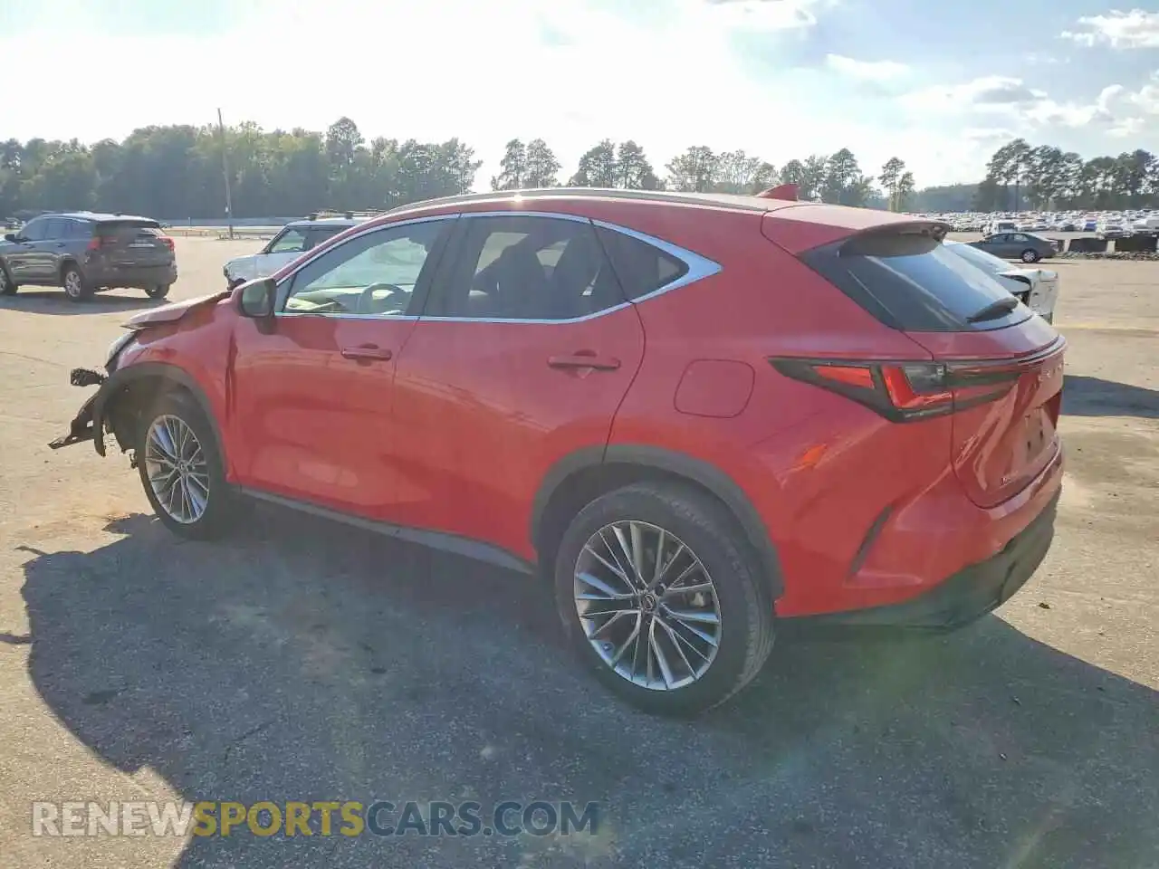 2 Photograph of a damaged car JTJGKCEZ1N2007324 LEXUS NX 2022